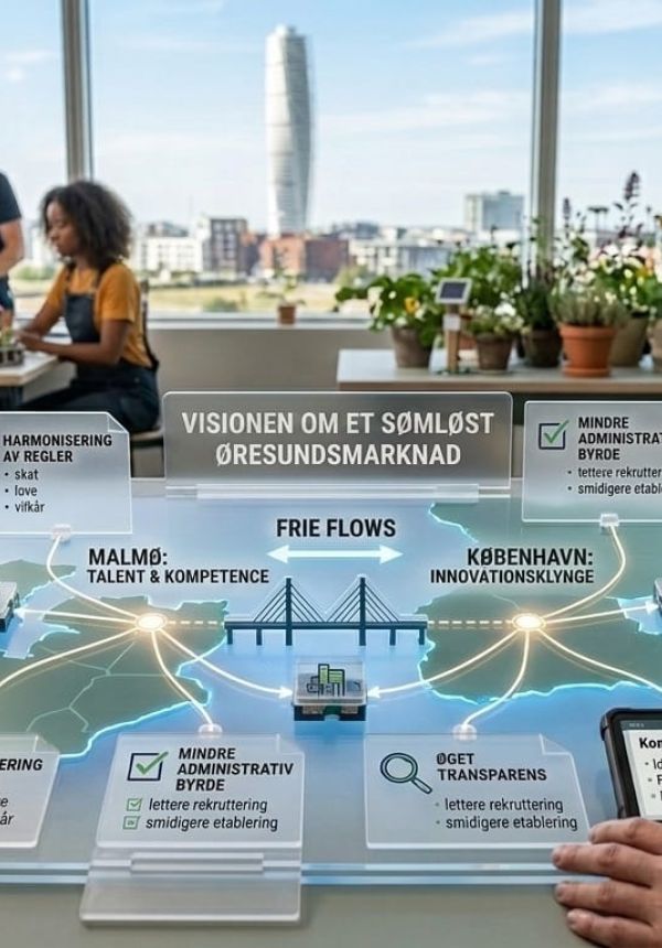 Visionen om et friktionsfrit marked i Øresundsregionen