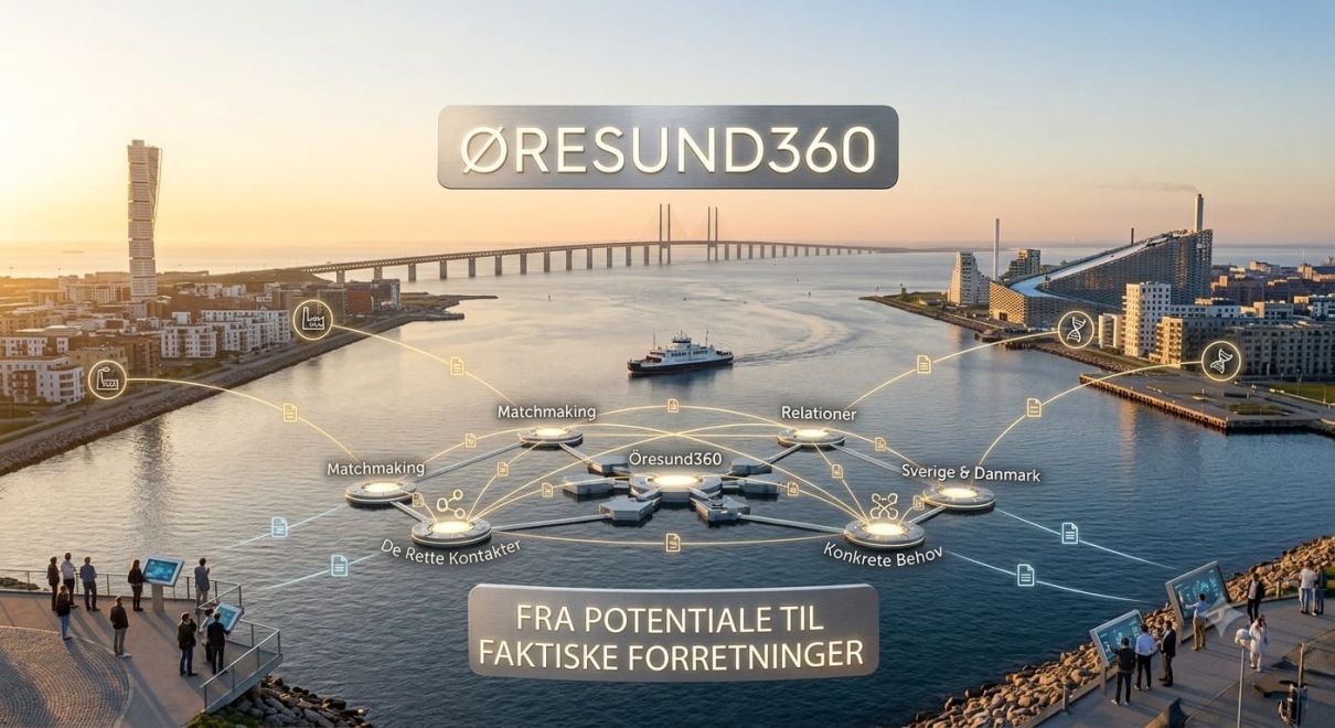 Öresund360 – at muliggøre forretninger, netværk og matchmaking i Øresundsregionen